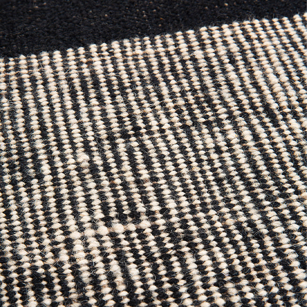 Black Dots kilim rug - 3oak HandCrafted