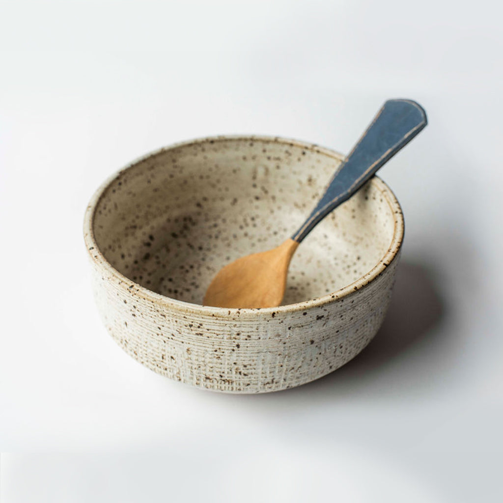 Handmade Ceramic Butter Dish - Bone - 3oak HandCrafted